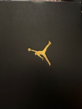Jordan Kids Shoes - Black and Gold